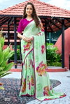Yuvan Vol 13 By Kashvi Georgette Surat Daily Wear Saree Wholesale Market